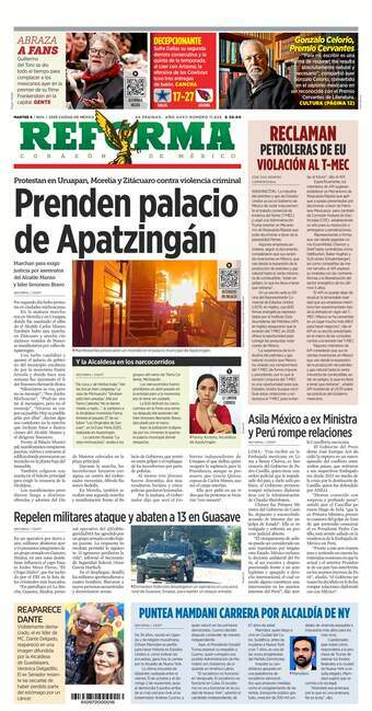 Reforma, edición del martes 04 de noviembre de 2025