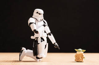 Stormtrooper, Baby Yoda